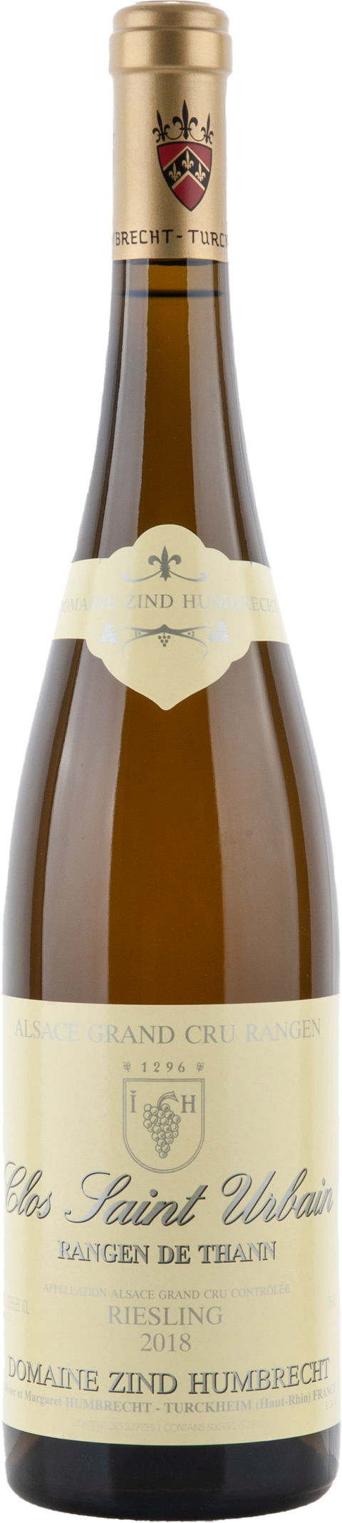 Zind-Humbrecht Riesling Rangen de Thann Clos-Saint-Urbain Grand Cru 2018 BIO