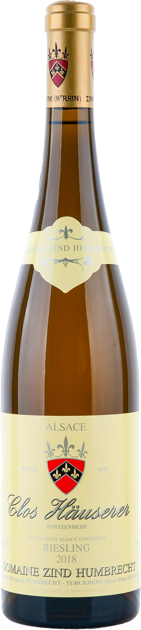 Zind-Humbrecht Riesling Clos Häuserer 2018 BIO