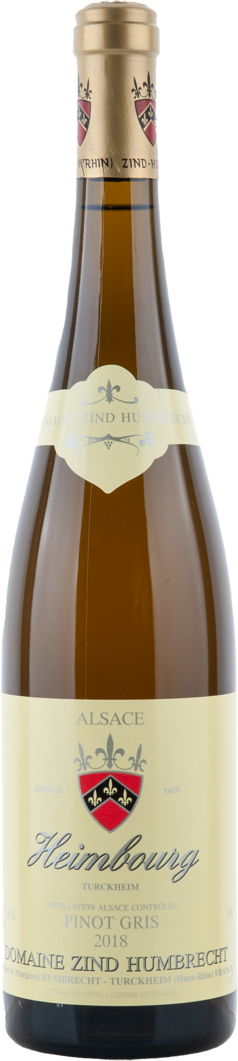 Zind-Humbrecht Pinot Gris Heimbourg 2018 BIO