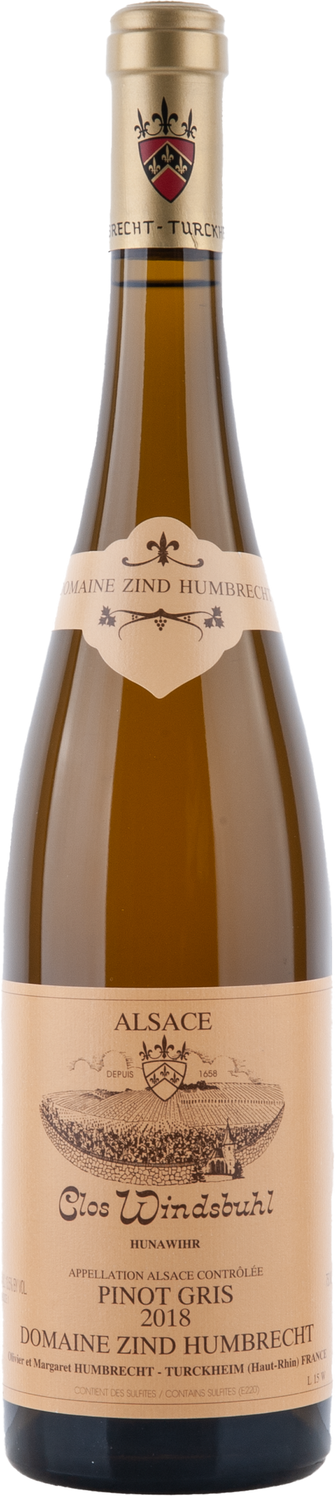 Zind-Humbrecht Pinot Gris Clos Windsbuhl 2018 BIO