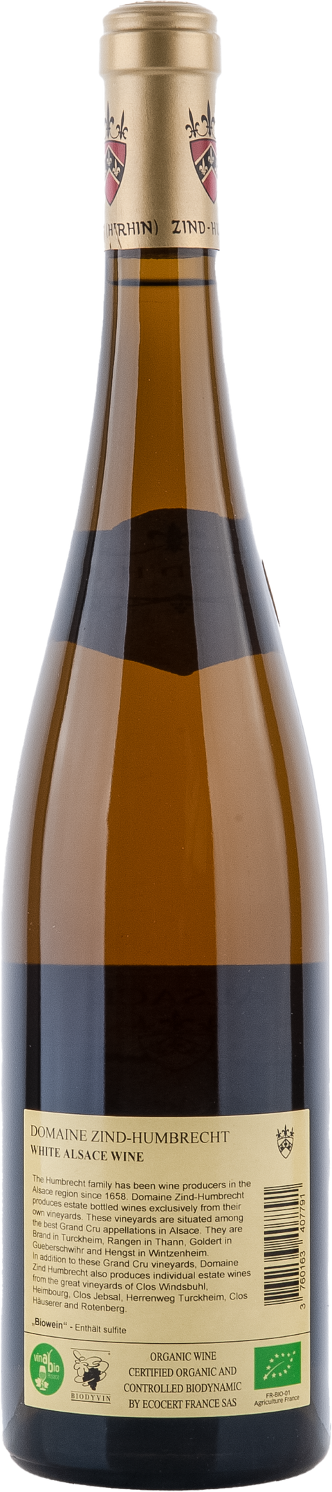 Zind-Humbrecht Pinot Gris Clos Windsbuhl 2018 BIO