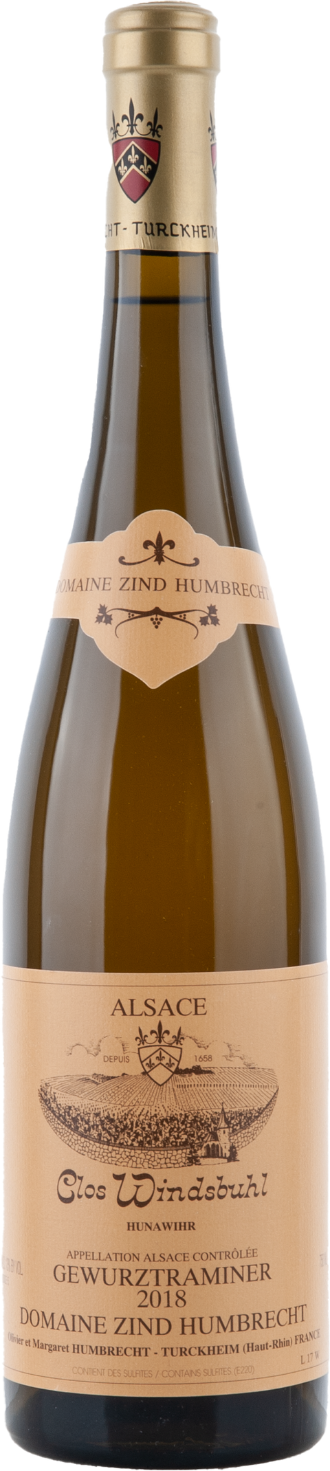 Zind-Humbrecht Gewürztraminer Clos Windsbuhl 2018 BIO