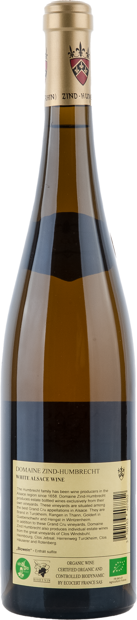 Zind-Humbrecht Gewürztraminer Clos Windsbuhl 2018 BIO