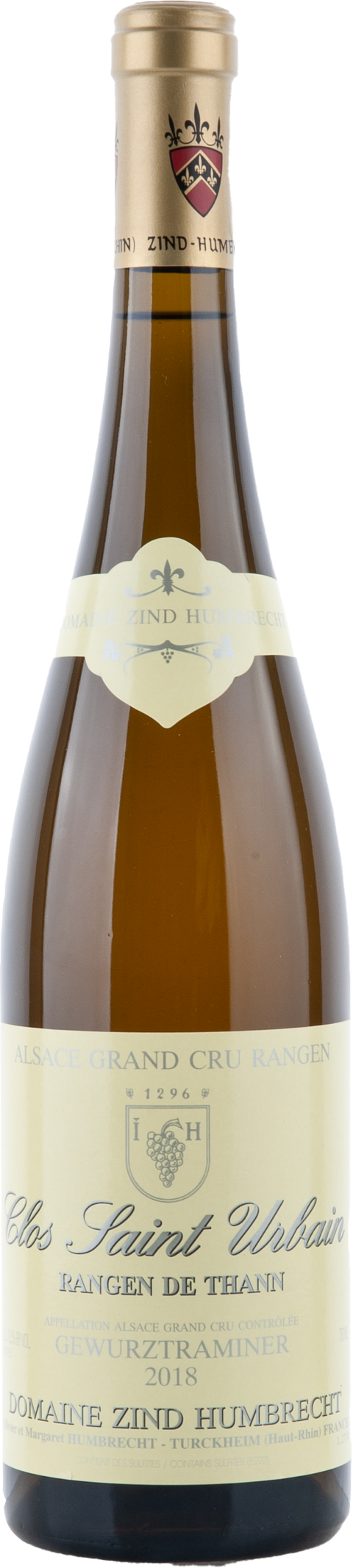 Zind-Humbrecht Gewürztraminer Rangen de Thann Clos-Saint-Urbain Grand Cru 2018 BIO