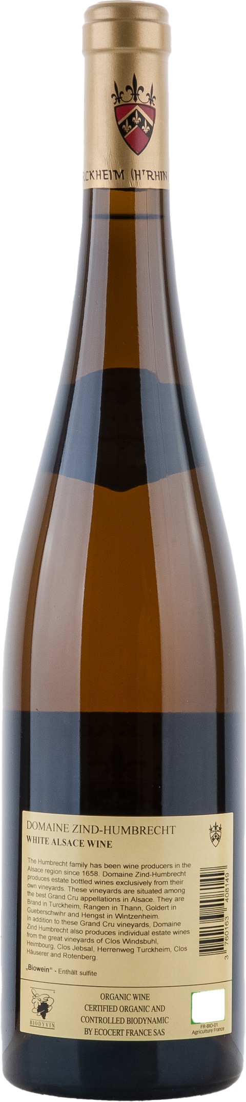Zind-Humbrecht Pinot Gris Rotenberg 2019 BIO