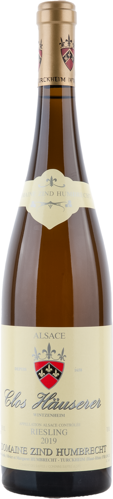 Zind-Humbrecht Riesling Clos Häuserer 2019 BIO