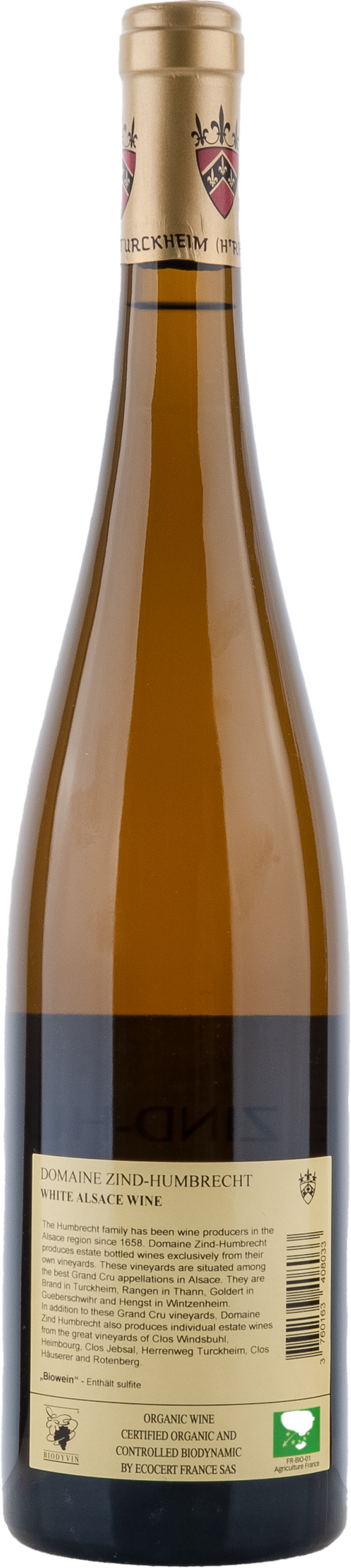 Zind-Humbrecht Riesling Roche Granitique 2019 BIO