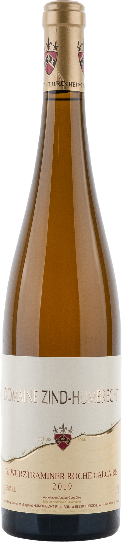 Zind-Humbrecht Gewürztraminer Roche Calcaire 2019 BIO