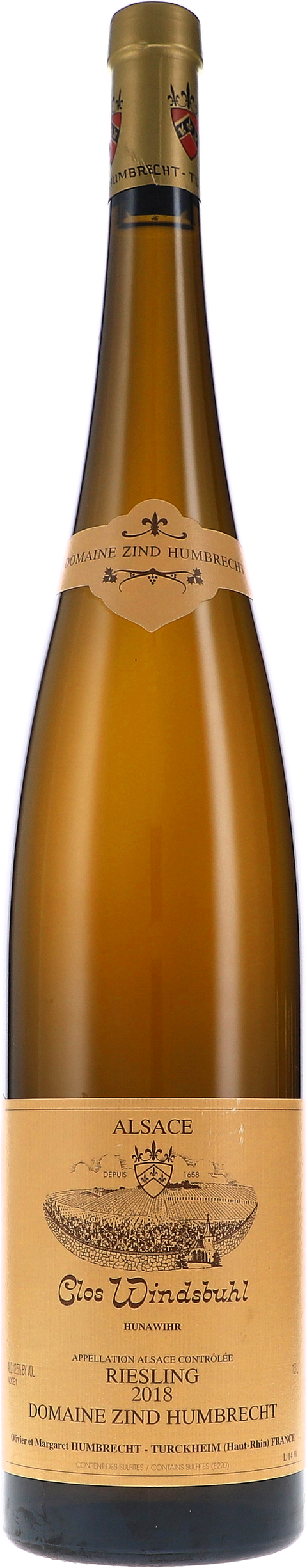 Zind-Humbrecht Riesling Clos Windsbuhl 2018 1,5L BIO