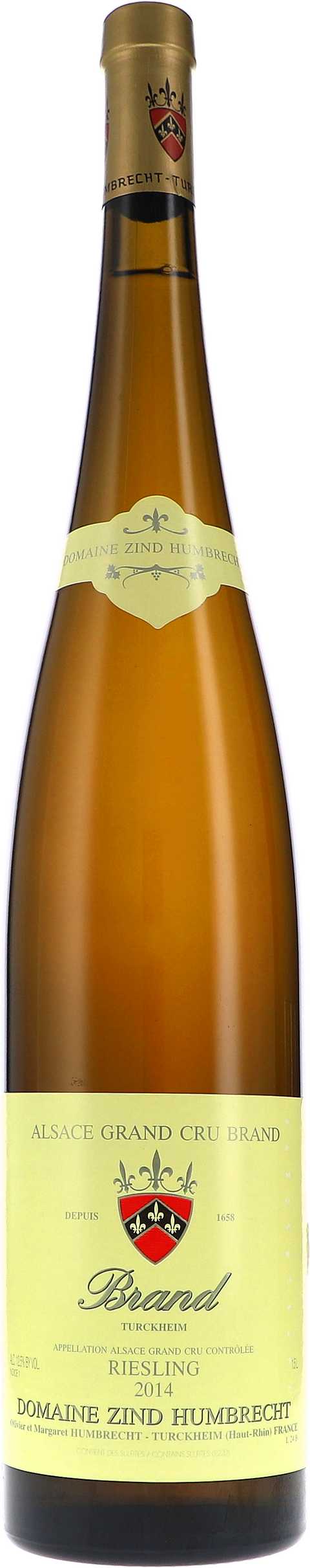 Zind-Humbrecht Riesling Brand Grand Cru 2014 1,5L BIO