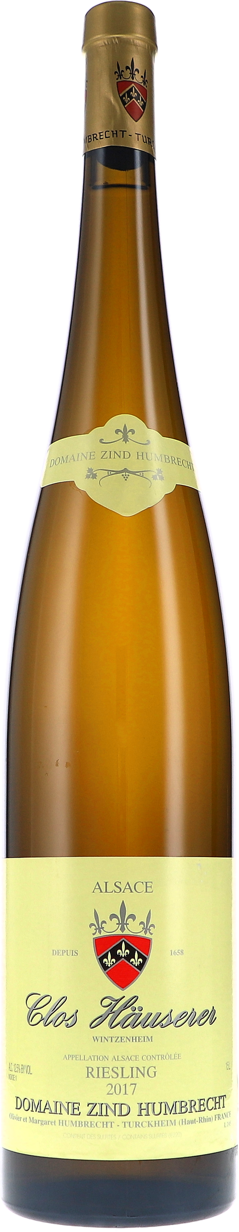Zind-Humbrecht Riesling Clos Häuserer 2017 1,5L BIO