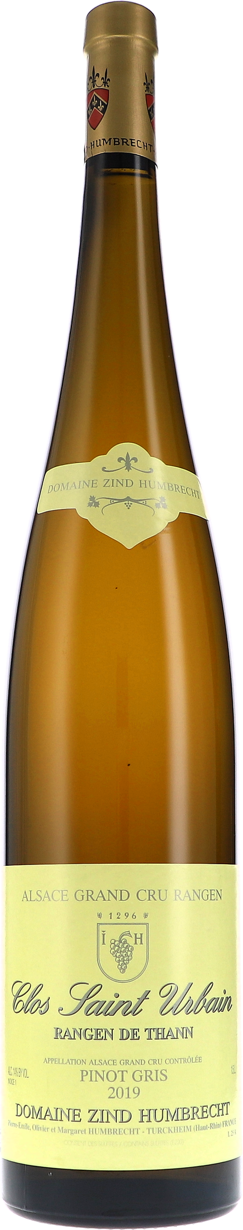 Zind-Humbrecht Pinot Gris Rangen de Thann Clos-Saint-Urbain Grand Cru 2019 1,5L BIO
