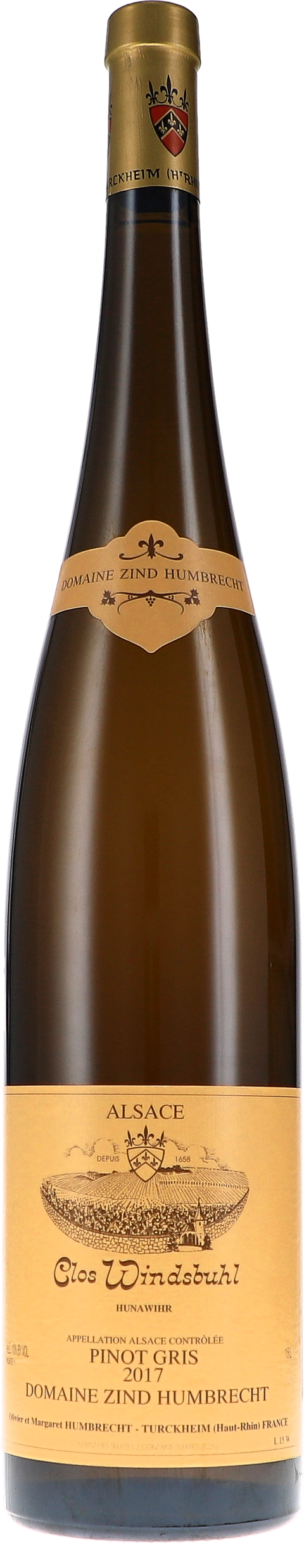 Zind-Humbrecht Pinot Gris Clos Windsbuhl 2017 1,5L BIO