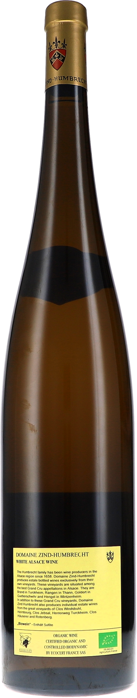 Zind-Humbrecht Pinot Gris Clos Windsbuhl 2017 1,5L BIO