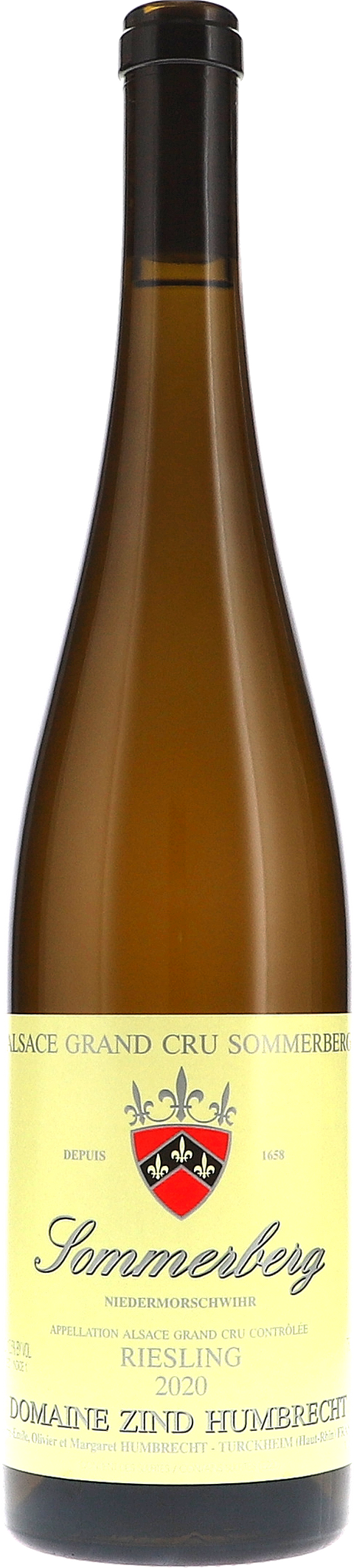 Zind-Humbrecht Riesling Sommerberg Grand Cru 2020 BIO