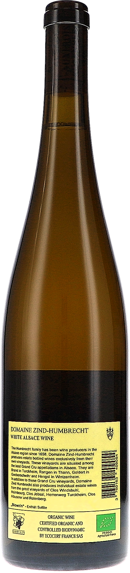 Zind-Humbrecht Auxerrois Rotenberg 2021 BIO