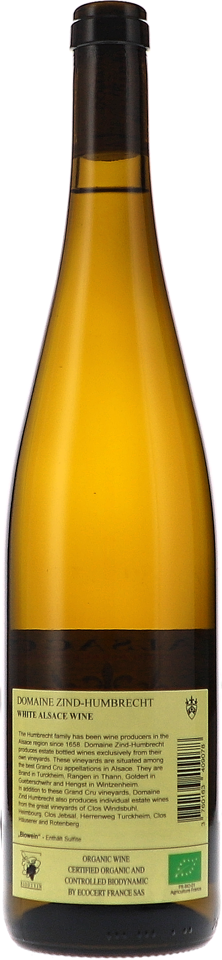 Zind-Humbrecht Muscat Turckheim 2021 BIO