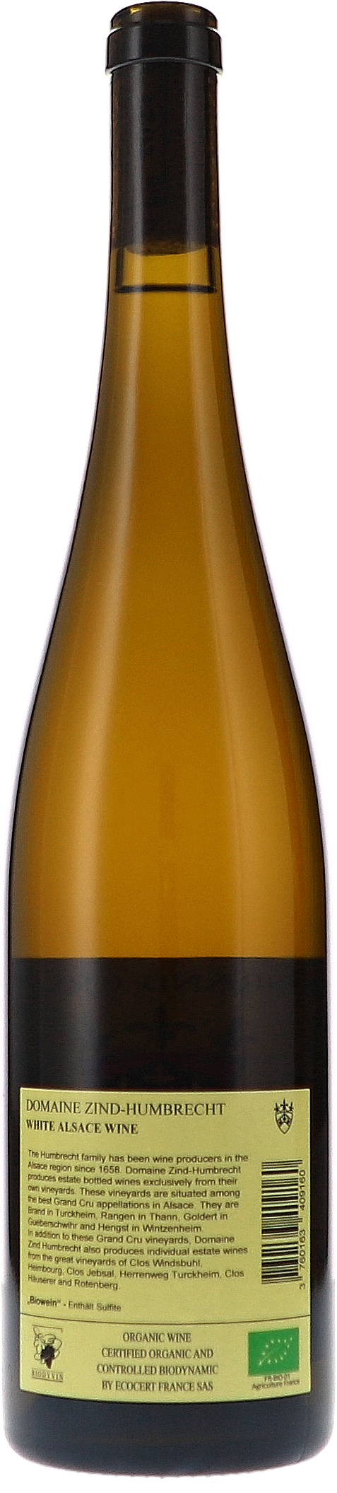 Zind-Humbrecht Riesling Hengst Grand Cru 2021 BIO