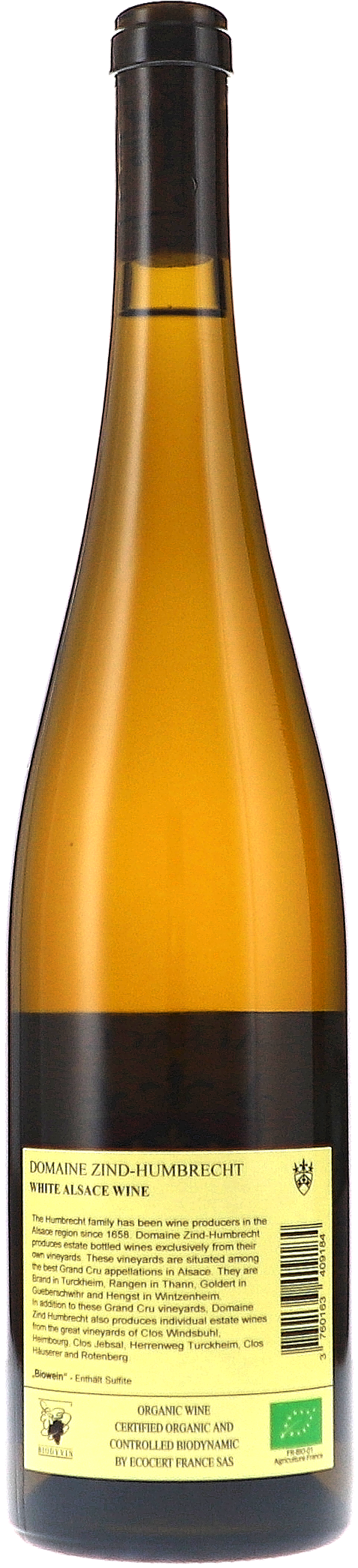 Zind-Humbrecht Pinot Gris Heimbourg 2021 BIO