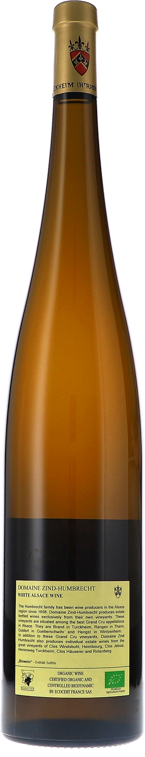 Zind-Humbrecht Muscat Goldert Grand Cru 2021 1,5L BIO