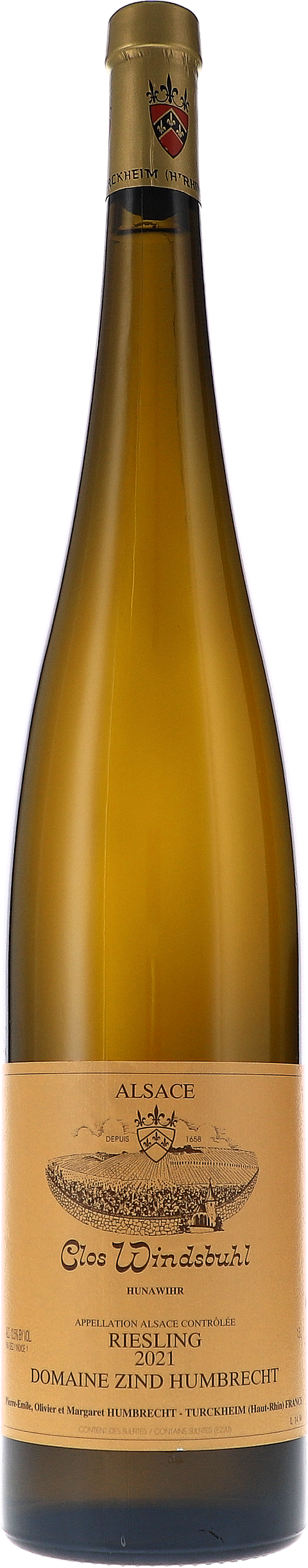 Zind-Humbrecht Riesling Clos Windsbuhl 2021 1,5L BIO