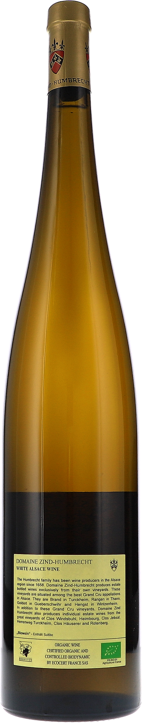 Zind-Humbrecht Riesling Clos Windsbuhl 2021 1,5L BIO