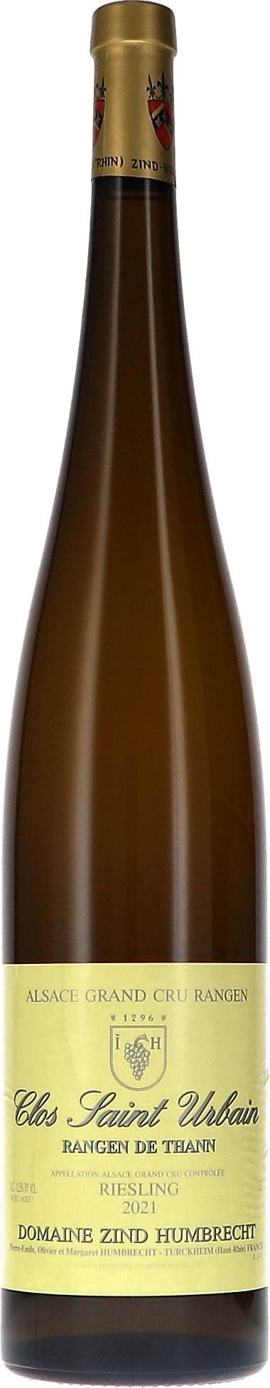 Zind-Humbrecht Riesling Rangen de Thann Clos-Saint-Urbain Grand Cru 2021 1,5L BIO