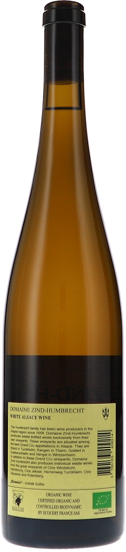 Zind-Humbrecht Pinot Gris Roche Roulée 2021 BIO
