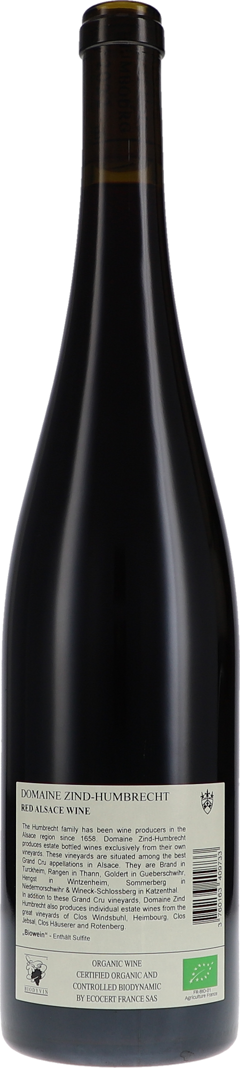 Zind-Humbrecht Pinot Noir Heimbourg 2022 BIO