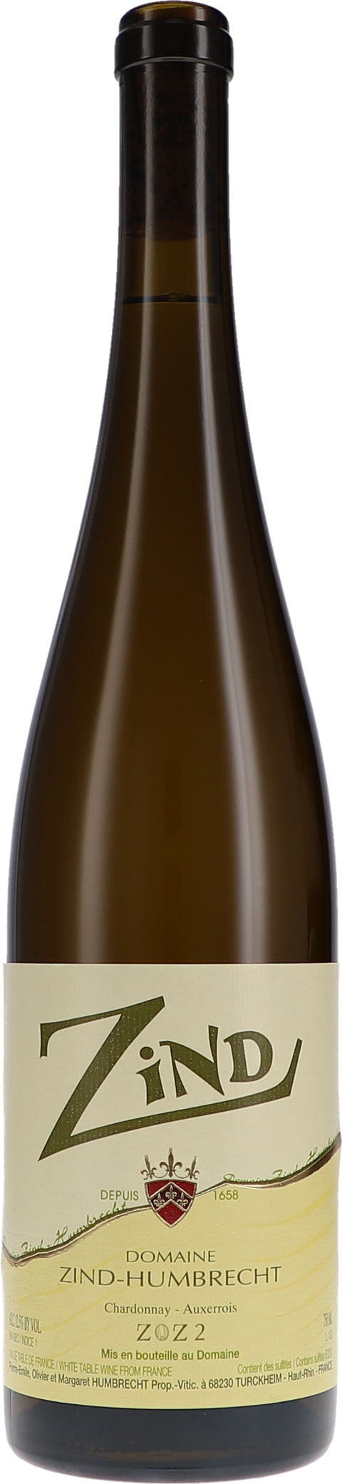 Zind-Humbrecht Chardonnay Auxerrois ZIND 2022 BIO