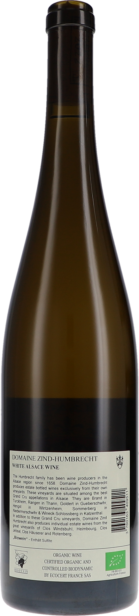 Zind-Humbrecht Auxerrois Rotenberg 2022 BIO