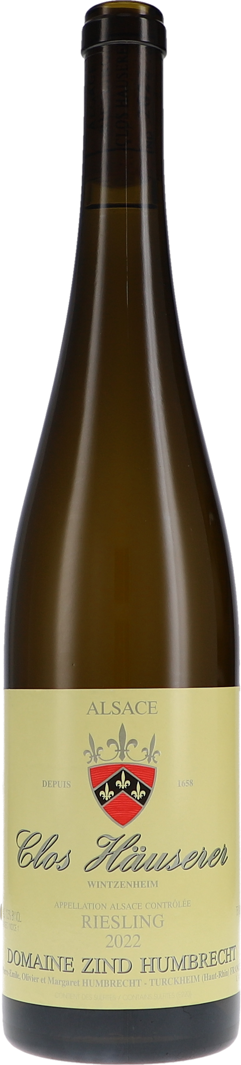 Zind-Humbrecht Riesling Clos Häuserer 2022 BIO