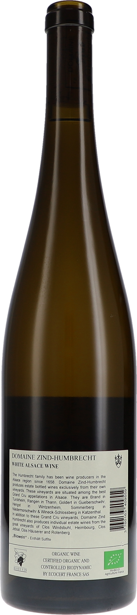 Zind-Humbrecht Riesling Clos Häuserer 2022 BIO