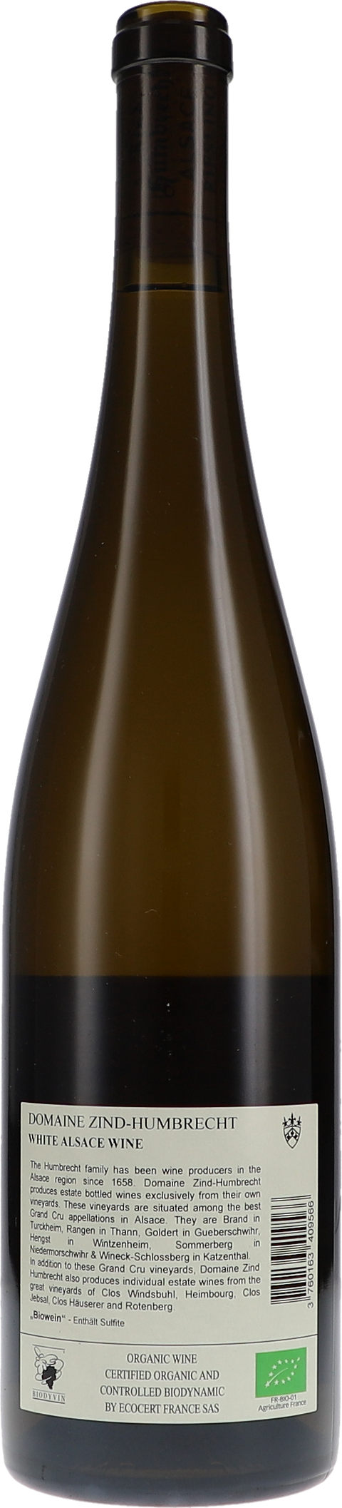 Zind-Humbrecht Riesling Clos Windsbuhl 2022 BIO