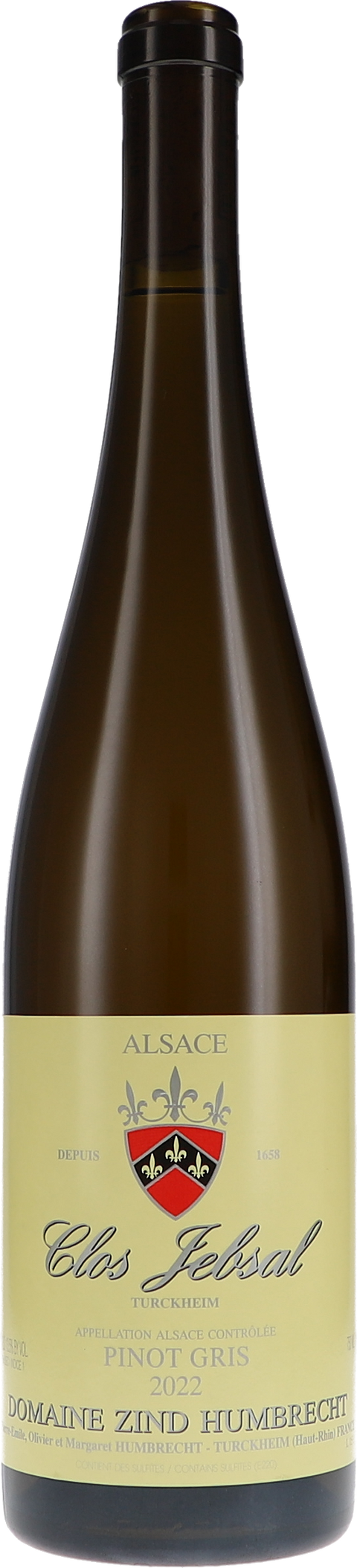 Zind-Humbrecht Pinot Gris Clos Jebsal 2022 BIO