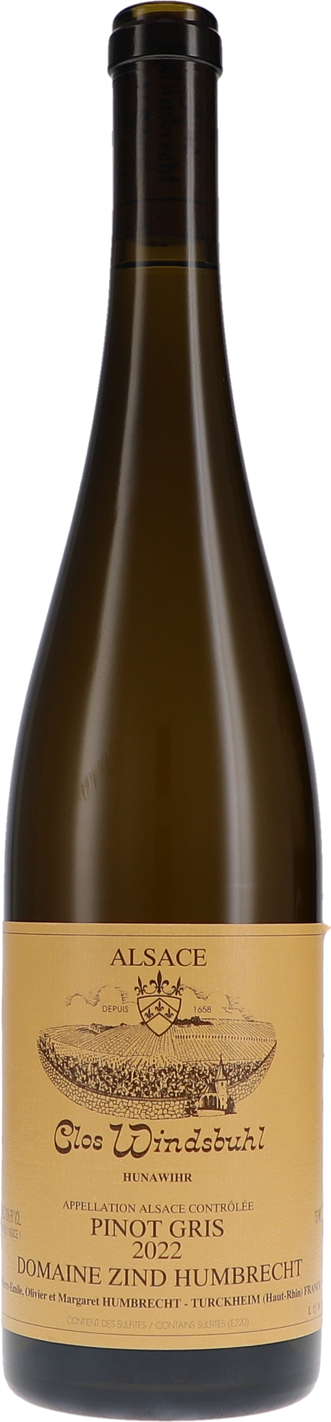 Zind-Humbrecht Pinot Gris Clos Windsbuhl 2022 BIO