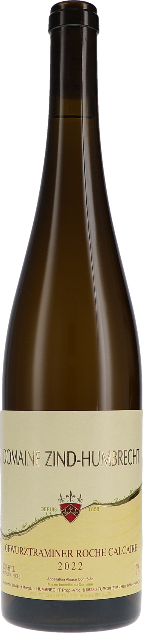 Zind-Humbrecht Gewürztraminer Roche Calcaire 2022 BIO