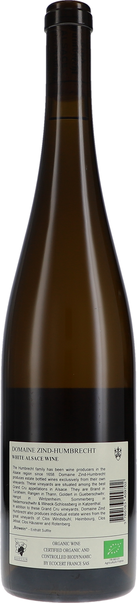 Zind-Humbrecht Gewürztraminer Clos Windsbuhl 2022 BIO