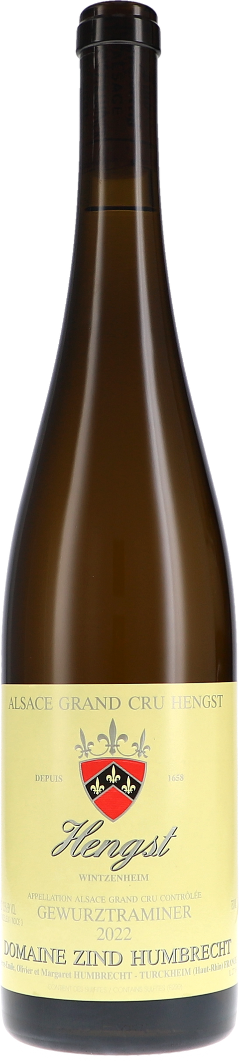 Zind-Humbrecht Gewürztraminer Hengst Grand Cru 2022 BIO