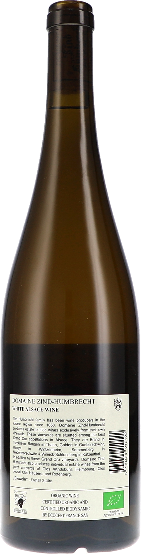 Zind-Humbrecht Pinot Gris Heimbourg 2023 BIO