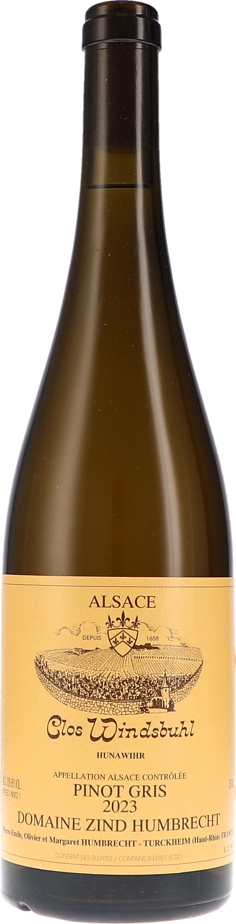 Zind-Humbrecht Pinot Gris Clos Windsbuhl 2023 BIO