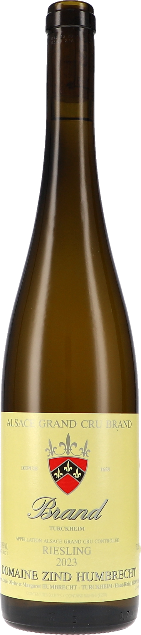 Zind-Humbrecht Riesling Brand Grand Cru 2023 BIO