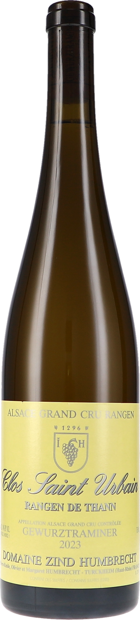Zind-Humbrecht Gewürztraminer Rangen de Thann Clos-Saint-Urbain Grand Cru 2023 BIO