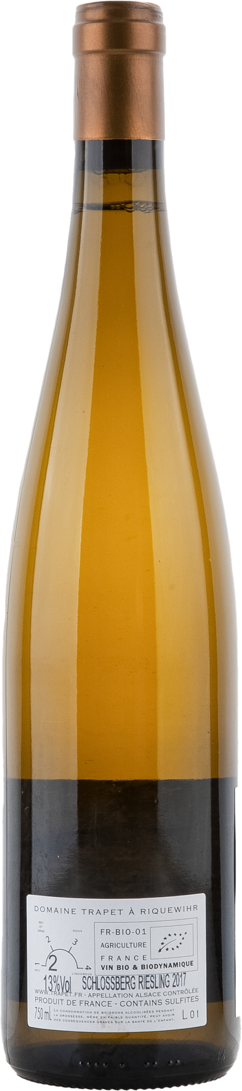 Trapet Alsace Riesling Schlossberg Grand Cru 2017