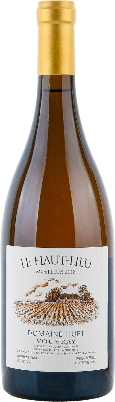 Huet Le Haut Lieu Moelleux 2018 BIO