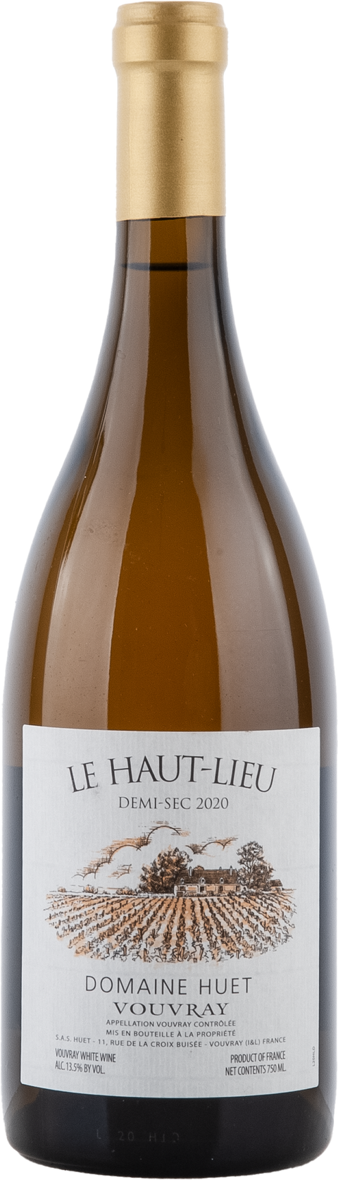 Huet Le Haut-Lieu demi-sec 2020 BIO