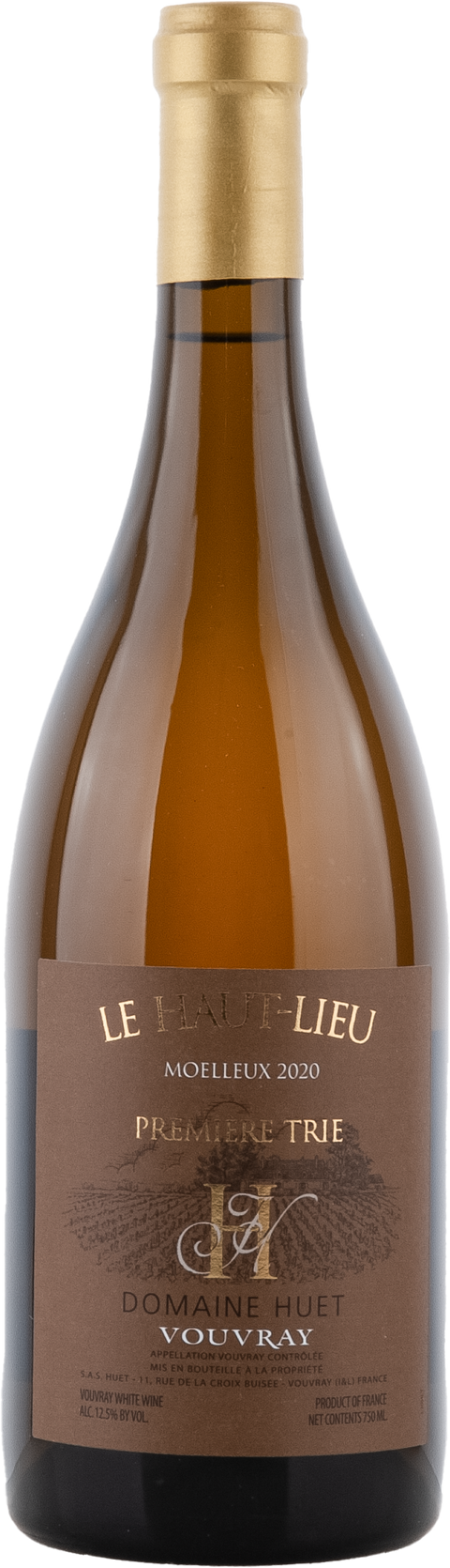 Huet Le Haut Lieu Moelleux 1ère Trie 2020 BIO