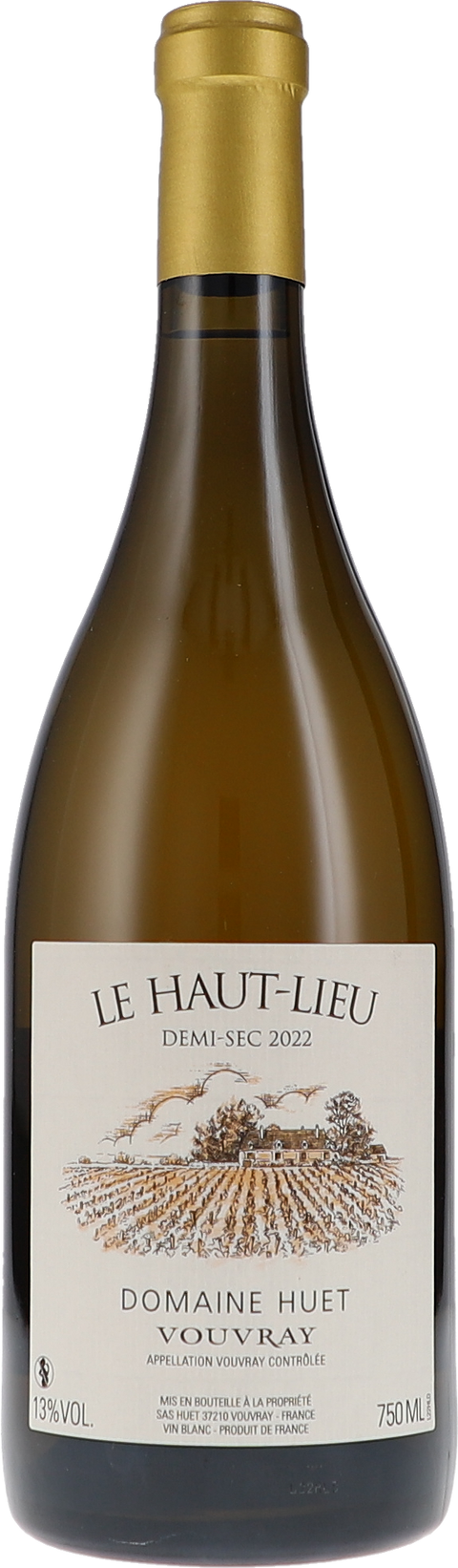 Huet Le Haut-Lieu demi-sec 2022 BIO