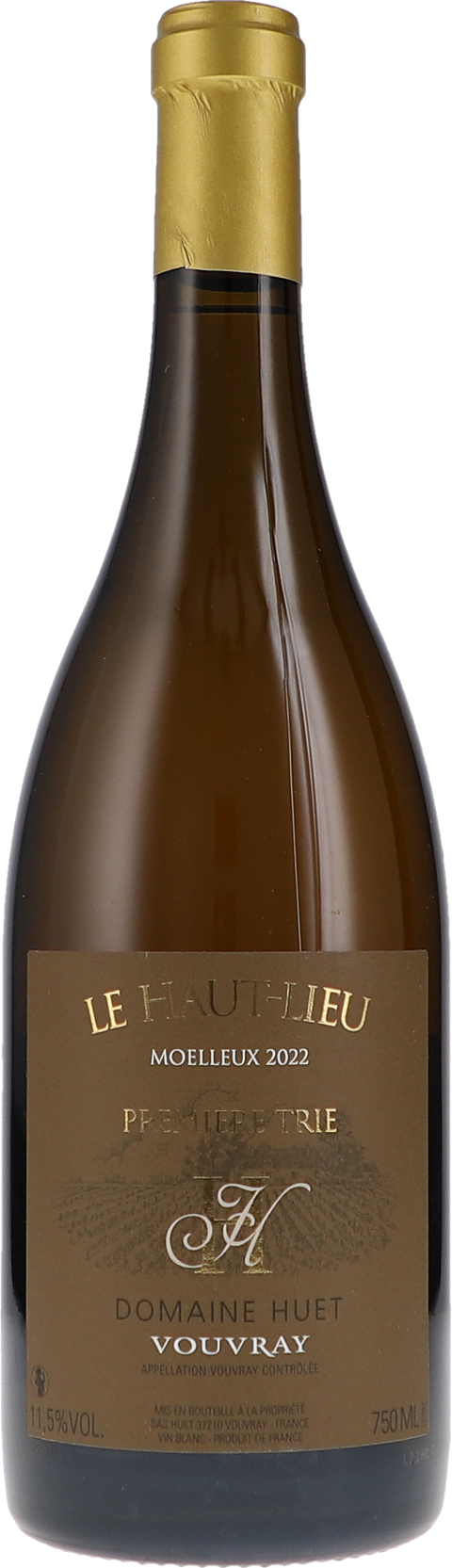 Huet Le Haut Lieu Moelleux 1ère Trie 2022 BIO