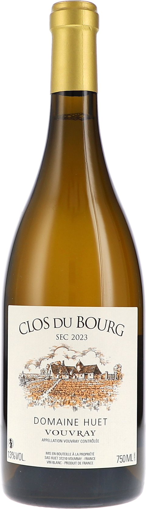 Huet Clos du Bourg sec 2023 BIO